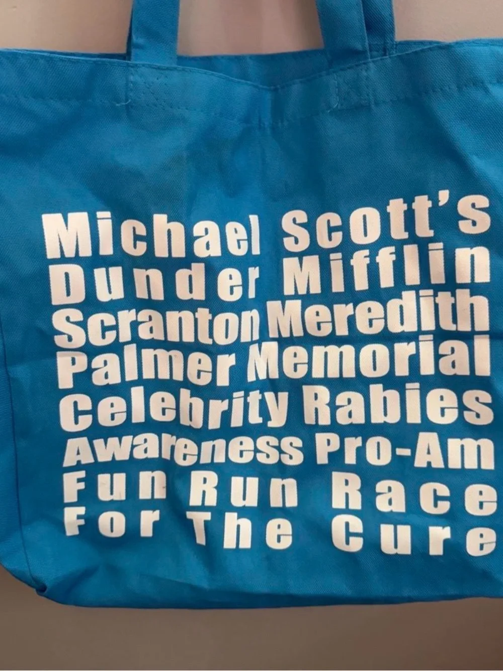 The Office Dunder Mifflin Fun Run Race Tote Bag